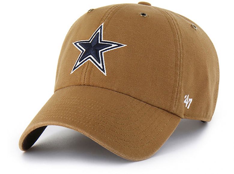 47 Brand Dallas Cowboys NFL Clean Up Baseball Cap Khaki