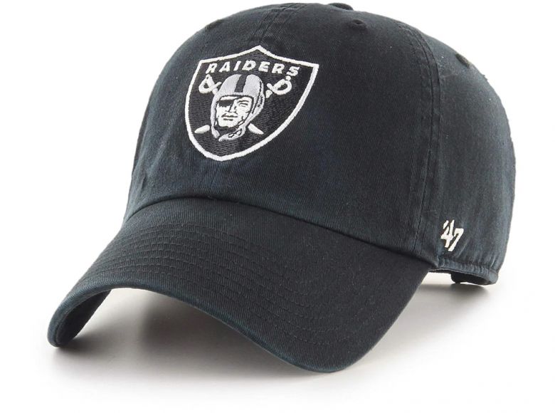 47 Brand Las Vegas Raiders NFL Clean Up Baseball Cap