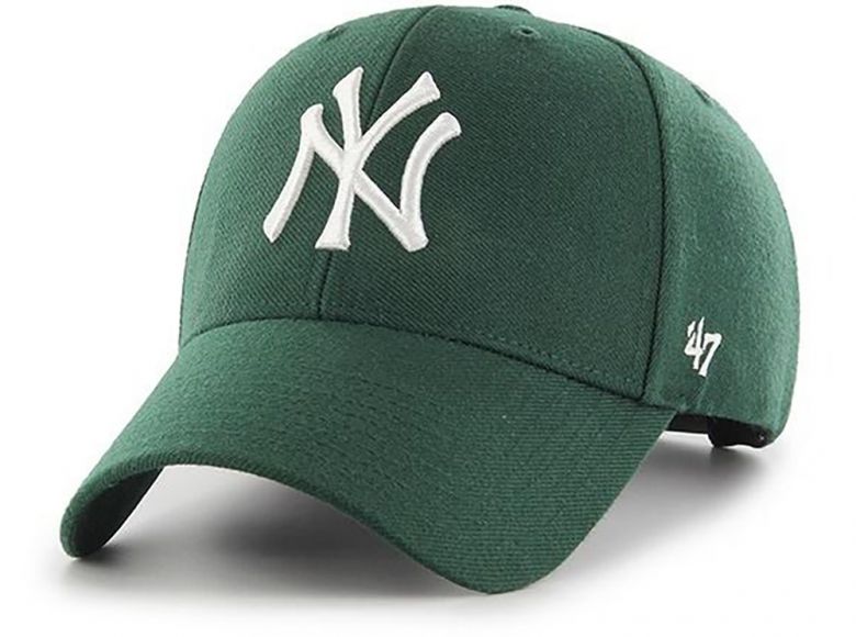 47 Brand MLB NY Yankees MVP Snapback Cap Dark Green
