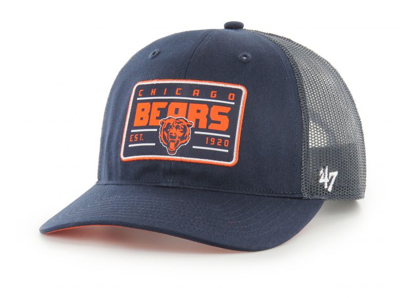 47 Brand NFL Chicago Bears Hardline Trucker Snapback Cap Navy