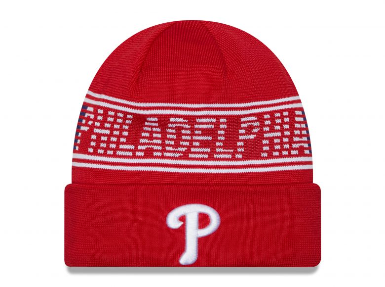 New Era Philadelphia Phillies Sport Knit Beanie Hat