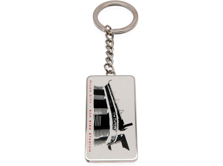 AC Milan Street Sign Keyring