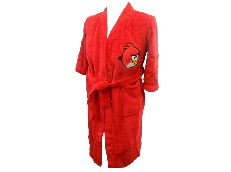Angry Birds Boys Robe Red