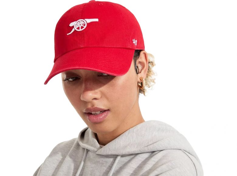 Arsenal 47 Clean Up Red White Cannon Cap