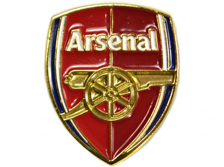 Arsenal Crest Pin Badge Red
