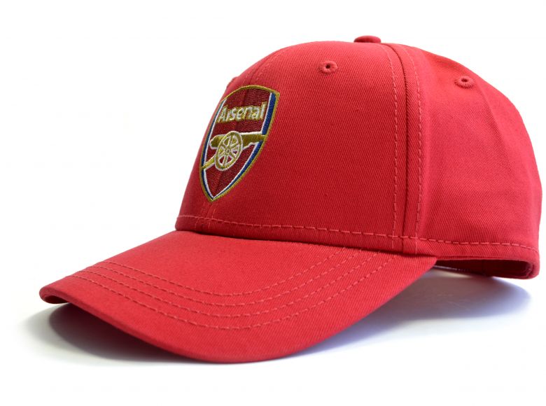 Arsenal Crest Baseball Cap Red