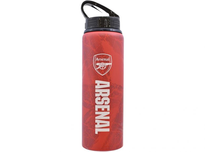 Arsenal FC Gunners Premium Print Aluminium Water Bottle 750ml