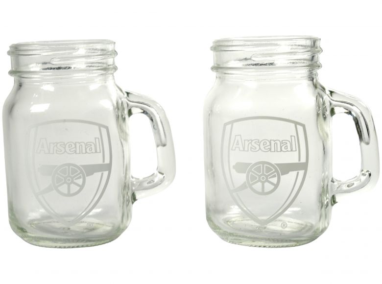 Arsenal Mason Shot Glasses Two Pack