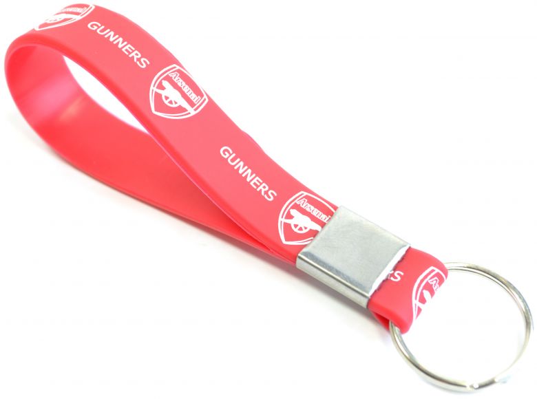 Arsenal Silicone Keyring