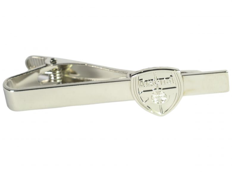 Arsenal Silver Plated Tie Slide