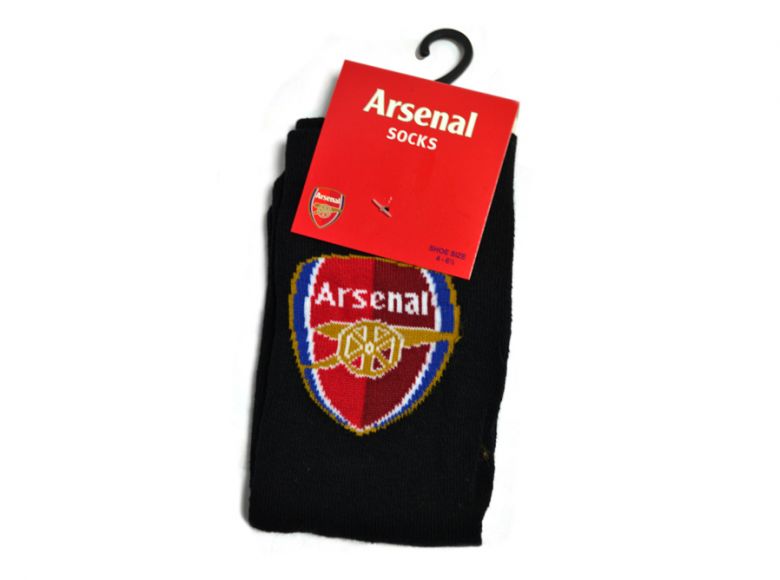 Arsenal Crest Socks 1 Pair ADULT 8 to 11