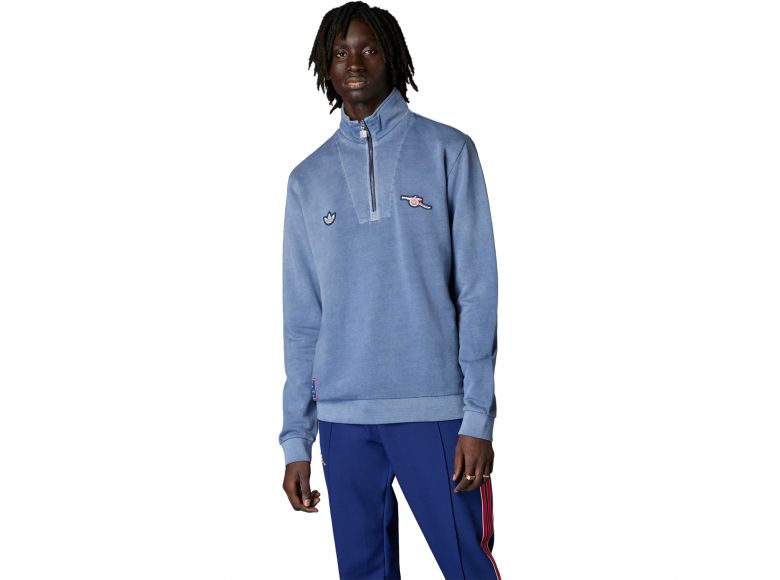 Arsenal Terrace Icons Half Zip Top