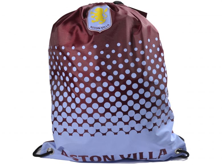 Aston Villa Fade Gym Bag