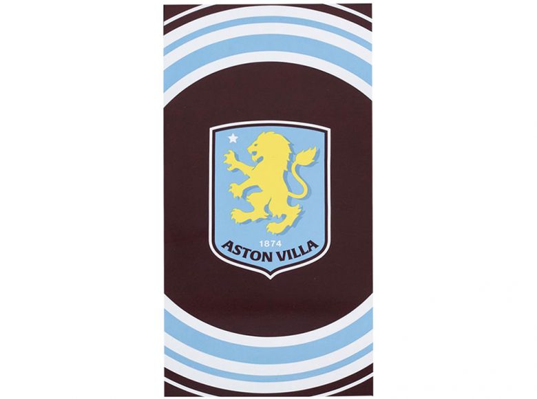 Aston Villa Pulse Design Towel