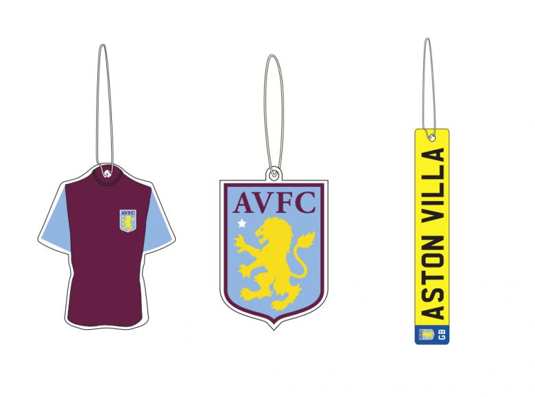 Aston Villa Three Pack Air Fresheners