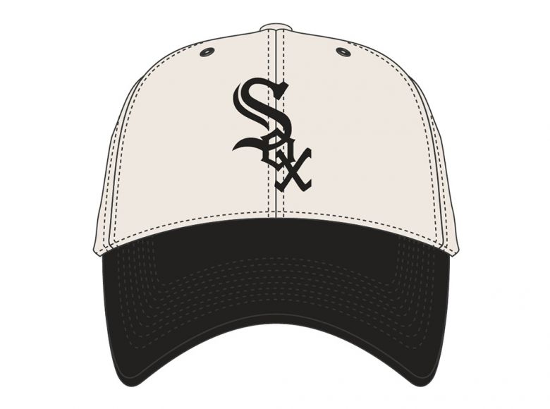 47 Brand MLB Chicago White Sox Two Tone MVP Cap Natural
