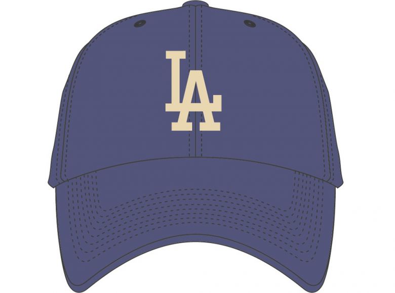 47 Brand MLB Los Angeles Dodgers Clean Up Cap Deep Space