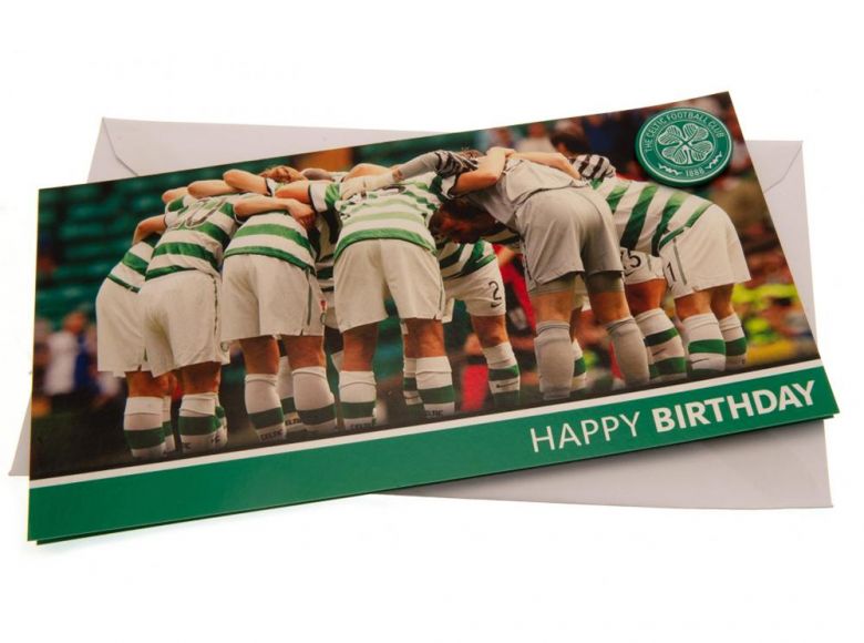 Celtic Birthday Card With Badge