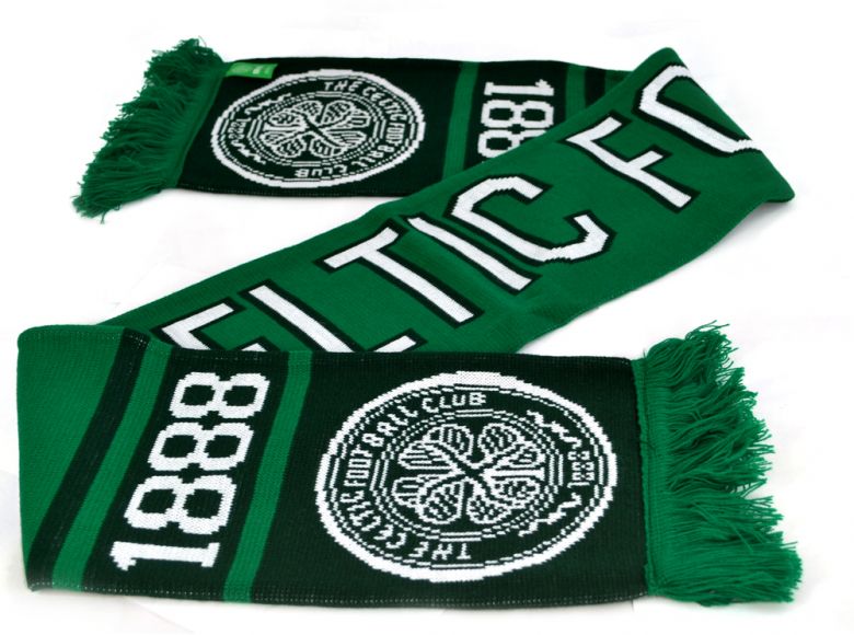 Celtic Nero Jacquard Scarf