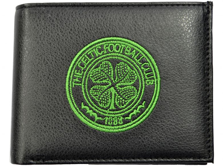 Celtic PU Leather Embroidered Bi Fold Wallet
