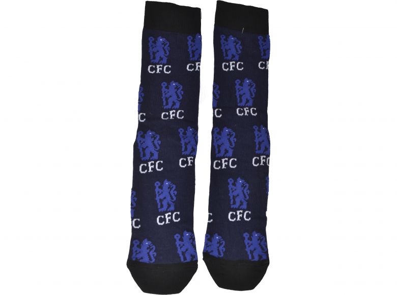 Chelsea All Over Print Adult Socks 8 to 11