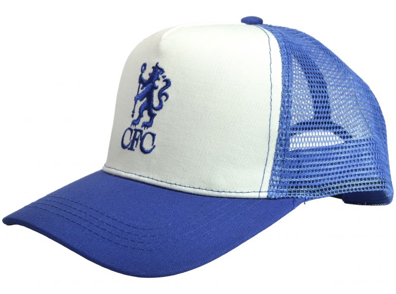 Chelsea Baseball Trucker Snapback Royal Blue