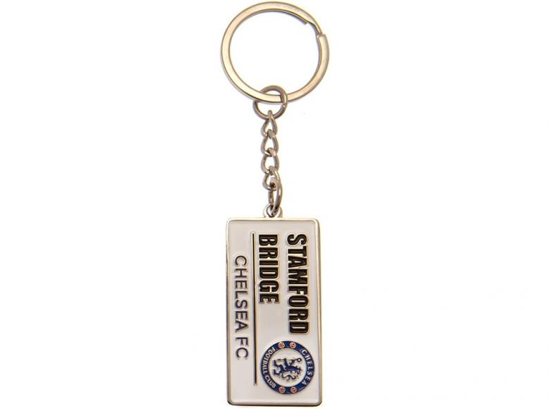 Chelsea Enamel Street Sign Keyring