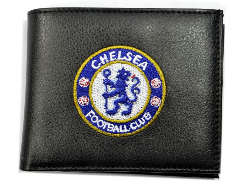 Chelsea FC PU Leather Embroidered Bi Fold Wallet