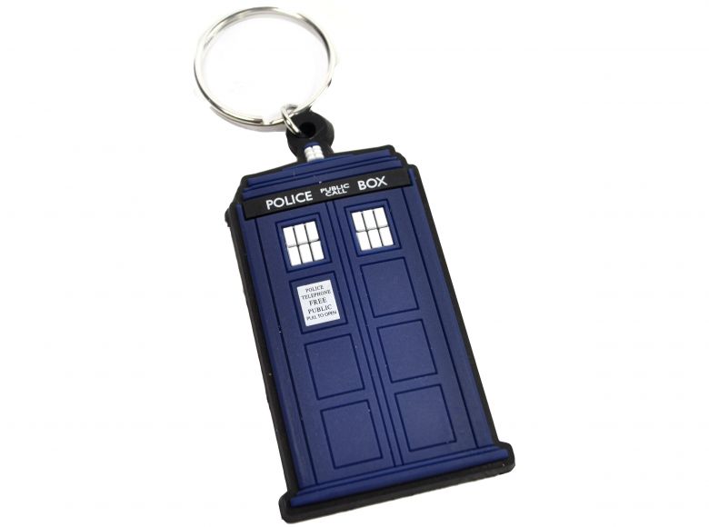 Doctor Who Tardis Rubber Keyring