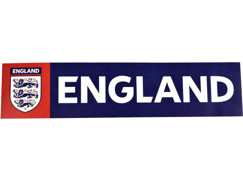 England FA Car Window Sticker