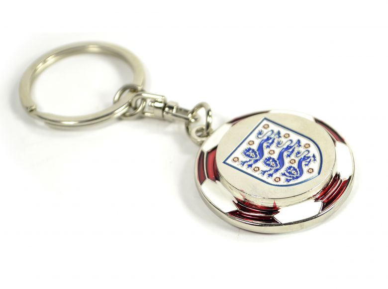 England FA Football Keyring