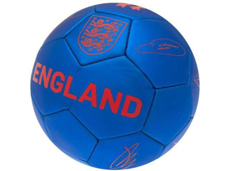 England Phantom Signature Ball Blue Size 5