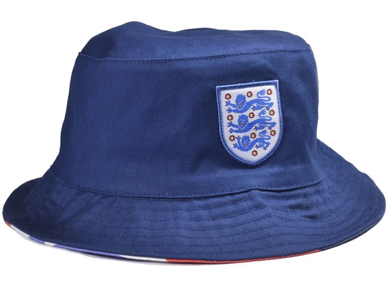 England Reversible Bucket Hat Black