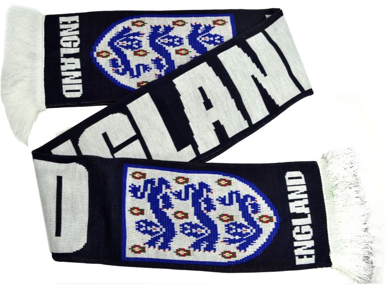England FA Script Jacquard Knit Scarf