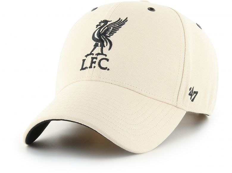 Liverpool 47 Brand MVP Baseball Cap Liverbird Crest Aerial Natural