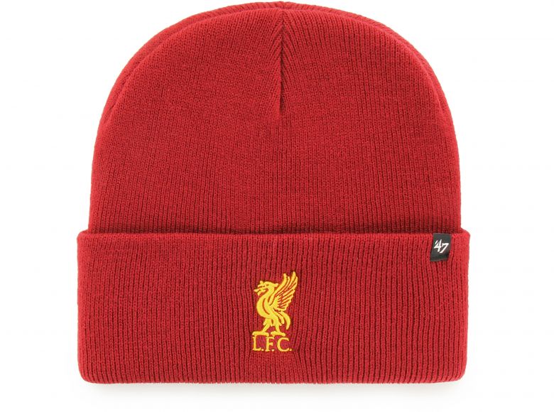 Liverpool 47 Brand Haymaker Cuff Beanie Red Gold