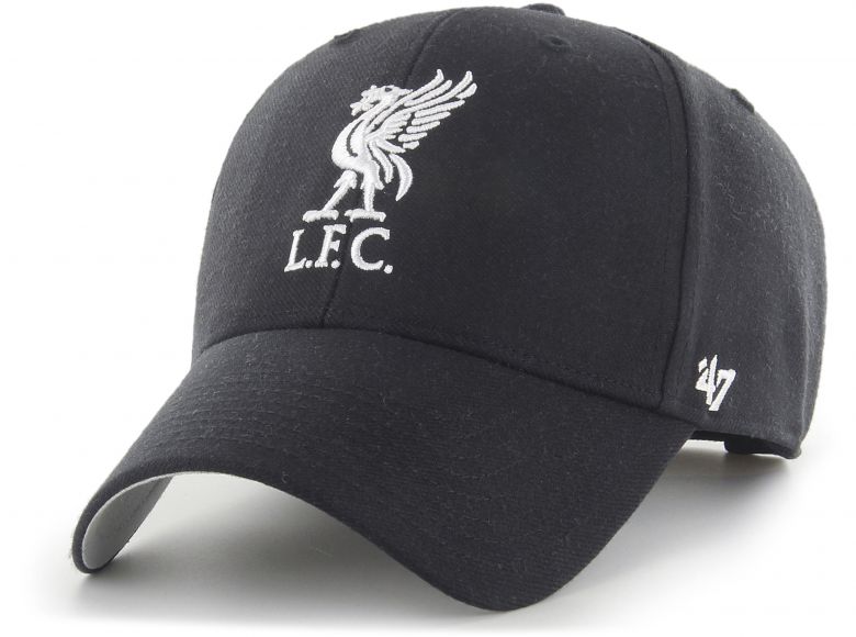 Liverpool 47 Brand MVP Baseball Cap Black White