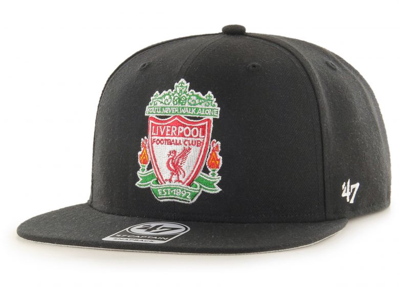 Liverpool 47 Brand Captain Baseball Cap Snapback Liverpool Crest