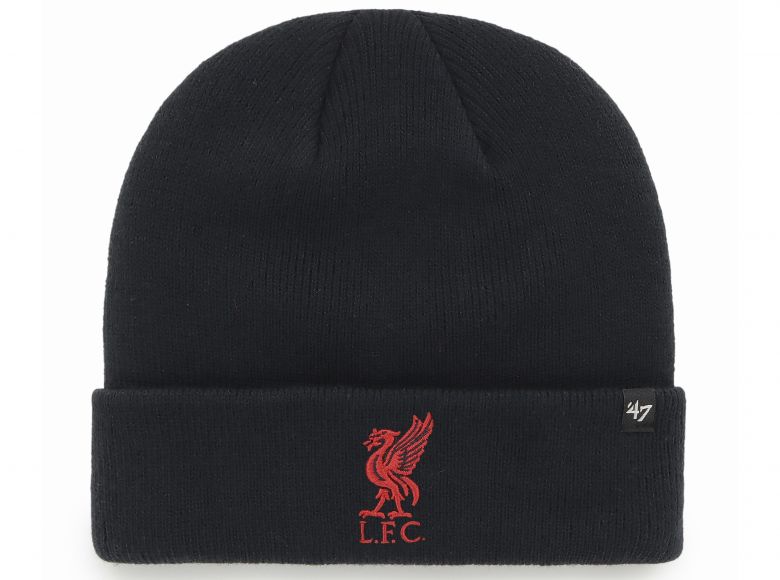 Liverpool 47 Brand Haymaker Cuff Beanie Navy Red