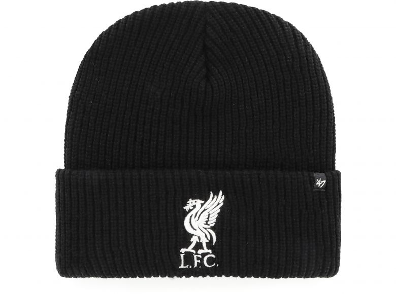 Liverpool 47 Brand Cuff Liverbird Upper Cut Knitted Hat
