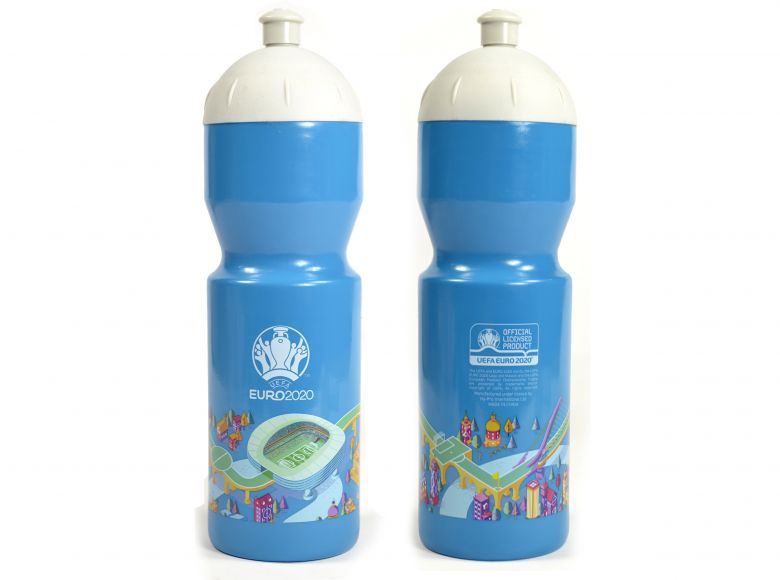 Euro 2020 Water Bottle Turquoise 800ml