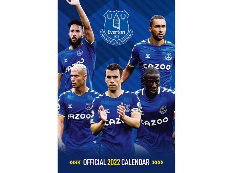 Everton A3 2022 Calendar