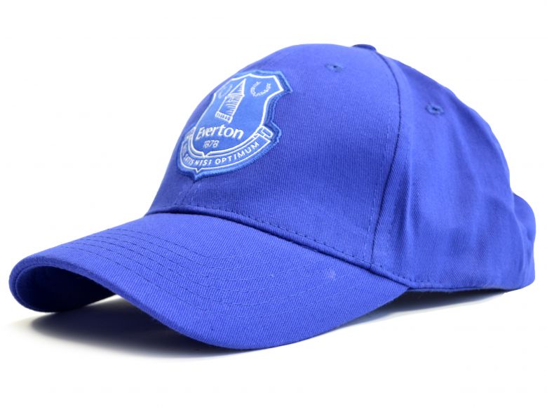 Everton Baseball Cap New Crest Royal Blue