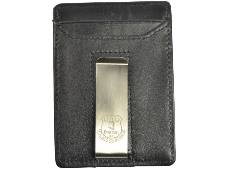 Everton Leather Money Clip Wallet
