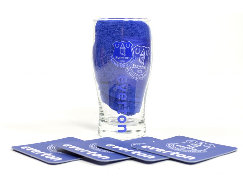 Everton Wordmark Mini Bar Set