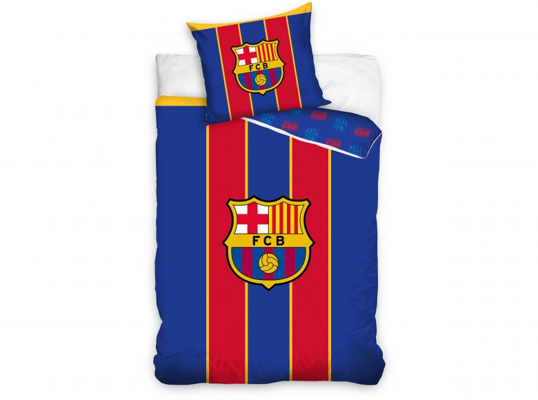 FC Barcelona Single Duvet and Pillow Case Set