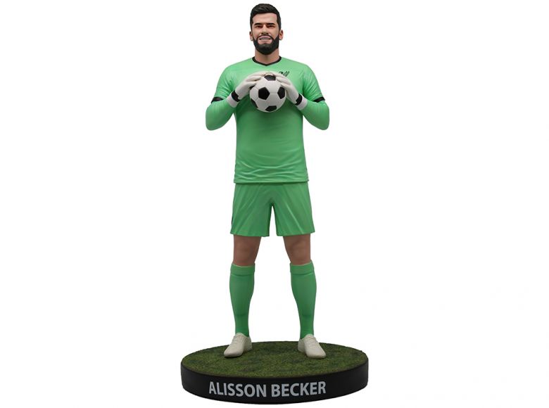 Footballs Finest Alisson Becker Liverpool Fc 60cm Resin Statue