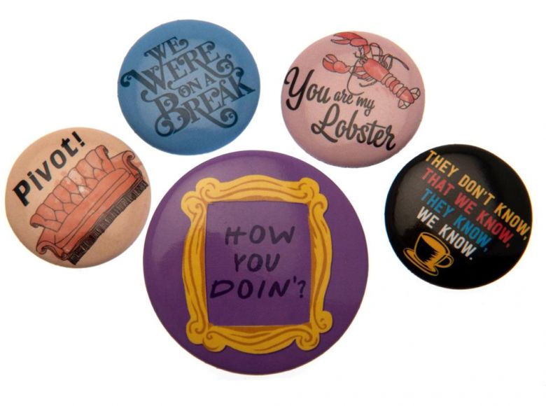 Friends Quotes Badge Pack