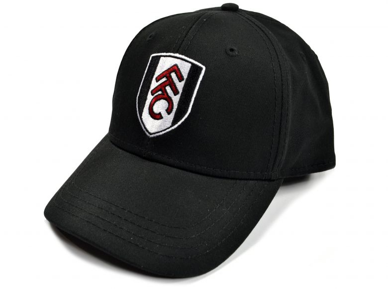Fulham Core Baseball Cap Black