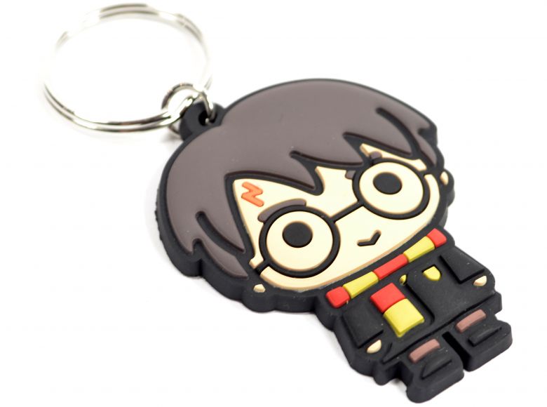 Harry Potter Chibi Rubber Keyring